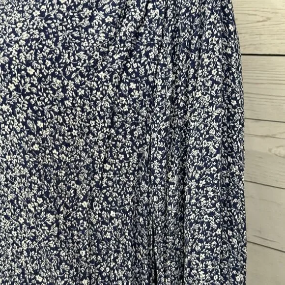 Lane Bryant Blouse Plus Size 24 Floral Print Long Sleeve Rayon - Picture 6 of 12